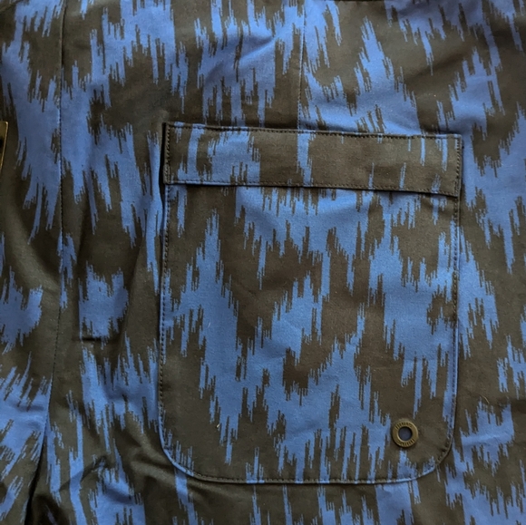 Fourlaps 4laps 8" Board Shorts Rough Stripes Navy Cobalt Blue Size 30 NEW - Picture 3 of 12